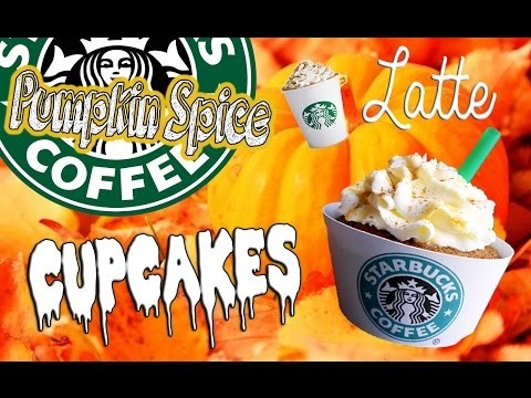 DIY Starbucks Pumpkin Spice Latte Inspired Cupcakes!
