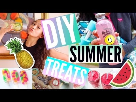 DIY Summer Treats! Yummy, Easy, and Healty!