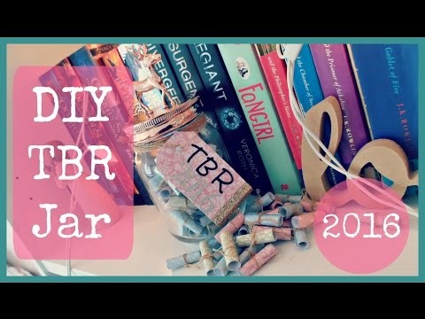DIY TBR Jar 2016 || DIY #1