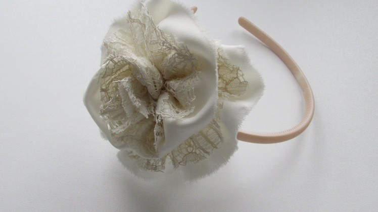 Make an Elegant Lace Headband - DIY Style - Guidecentral