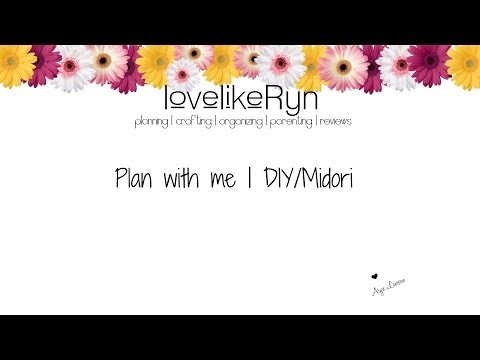 Plan With Me | Travelers Notebook OR DIY