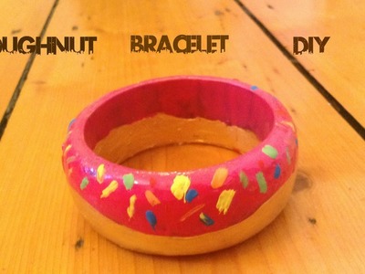 Super Simple Fun Doughnut bracelet DIY