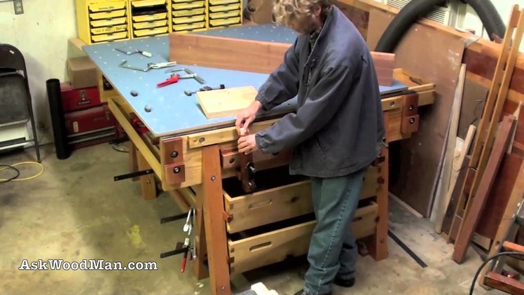 1 of 47 • How To Make The Ultimate Work Table • A Woodworking Project