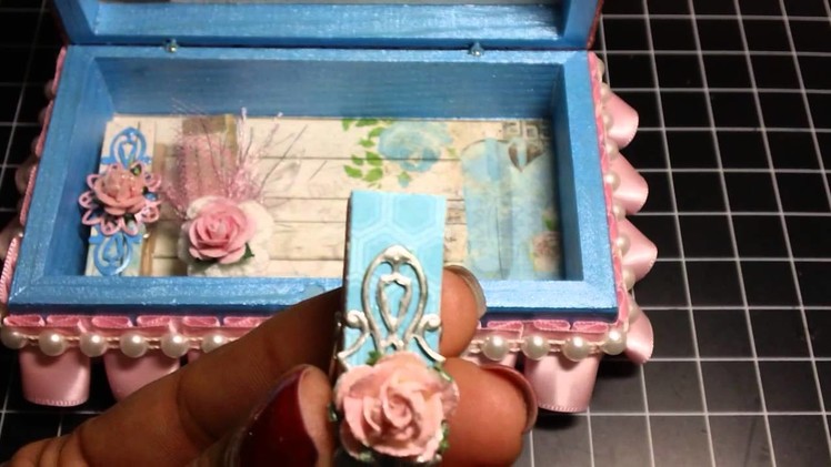 Altered Trinket Boxes & Clothespins!