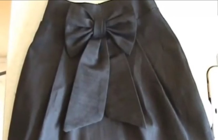 Como Hacer Una Falda De Mezclilla Parte II --How To Make a Denim Skirt Part II