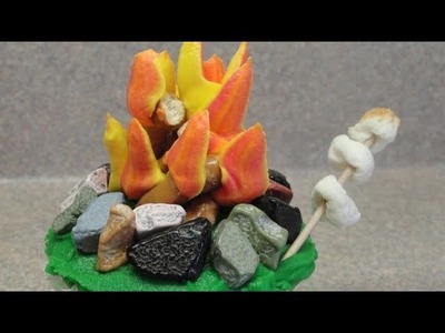 Decorating cupcakes #49:  The Campfire