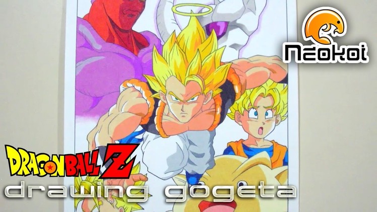 Dibujando a Gogeta (Dragon Ball Z) | Neokoi Comics