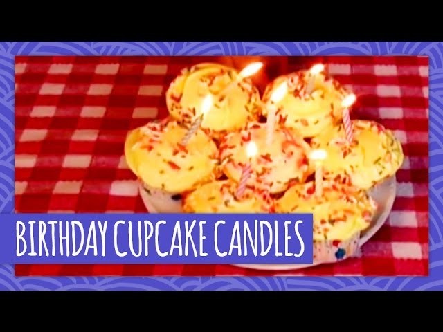 DIY Birthday Cupcake Candles - Throwback Thursday - HGTV Handmade