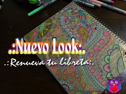 (DIY) Como renovar tu libreta. How to renew your notebook
