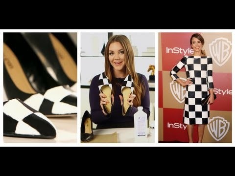 DIY Fashion | Checker Print Shoes | Fashion How To