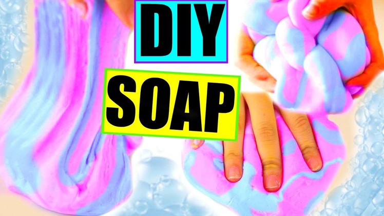 DIY Flubber Soap! Make Squishy Soap!
