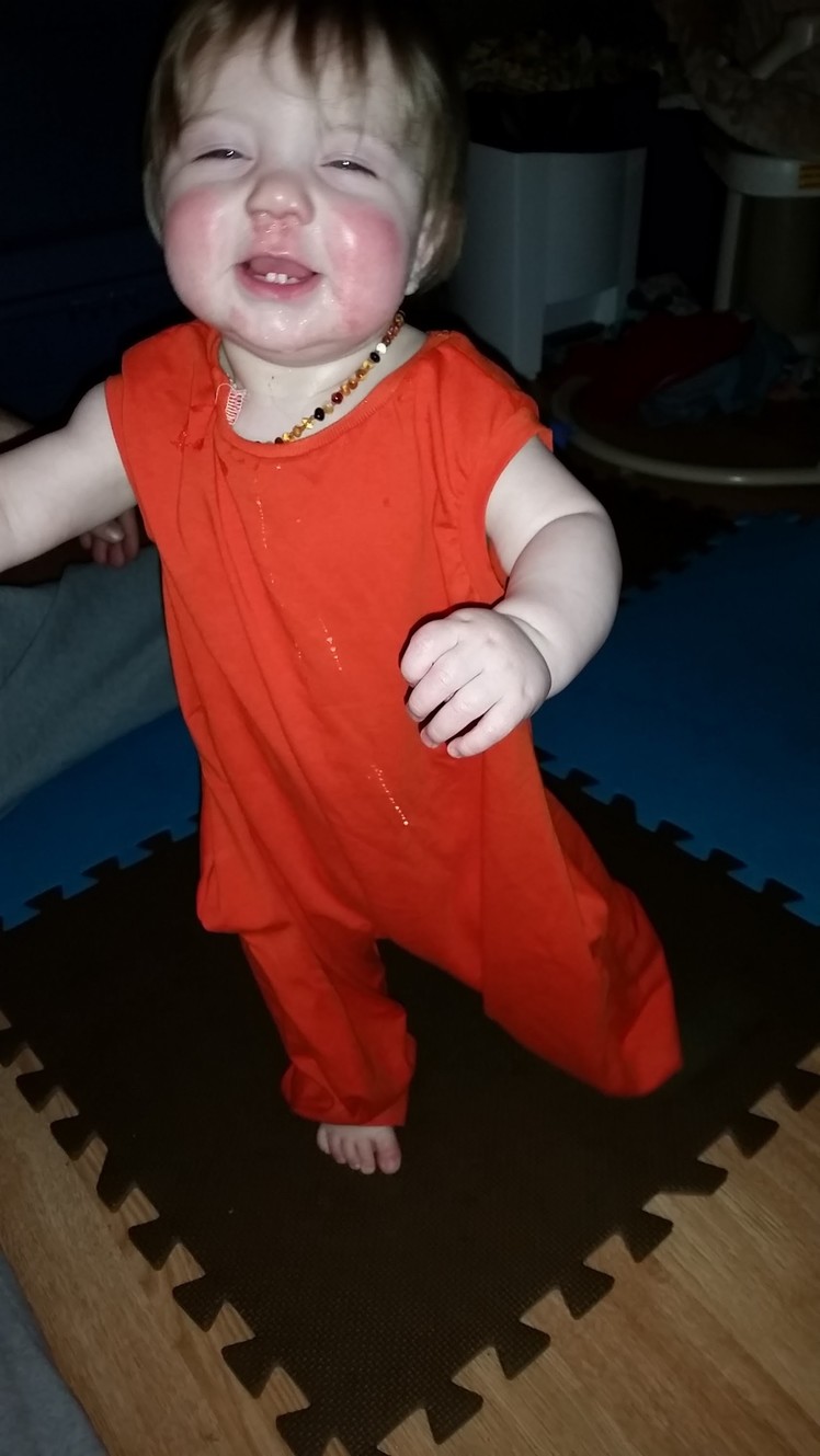 DIY How to upcycle a men's shirt into a Harem Jumpsuit (BONUS my son at the end)