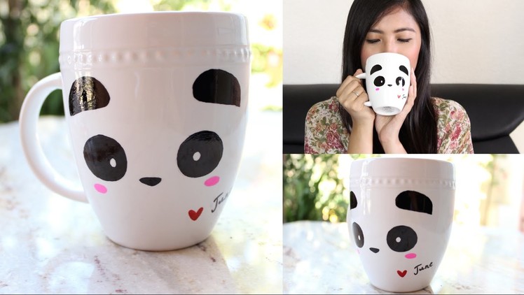 DIY Panda Coffee Mug | Room Decor or Gift Idea