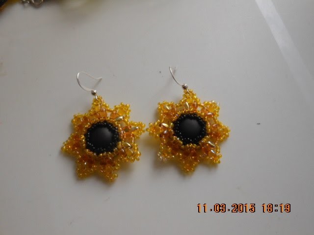 DIY-Tutorial- It- Orecchini Girasole