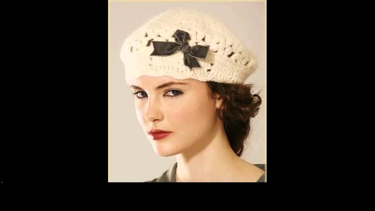 Easy crochet beret ideas