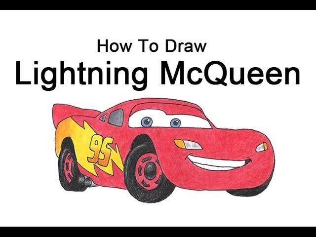 How to Draw Lightning McQueen