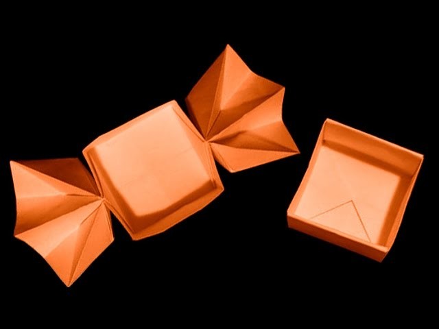How To Fold: Origami Candy Shaped Box