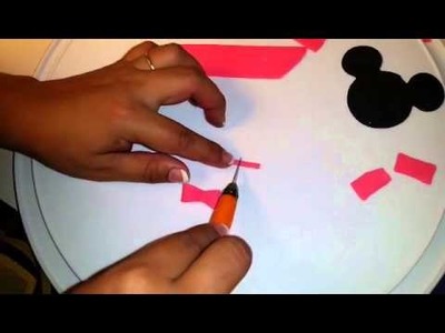 How to Make a Fondant Bow Tutorial for Minnie Mouse
