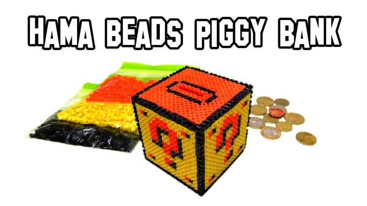 How To Make A Hama Beads Piggy Bank DIY