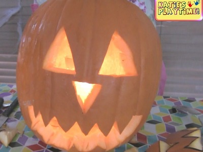 How to Make a Jack O Lantern Pumpkin Head For Halloween