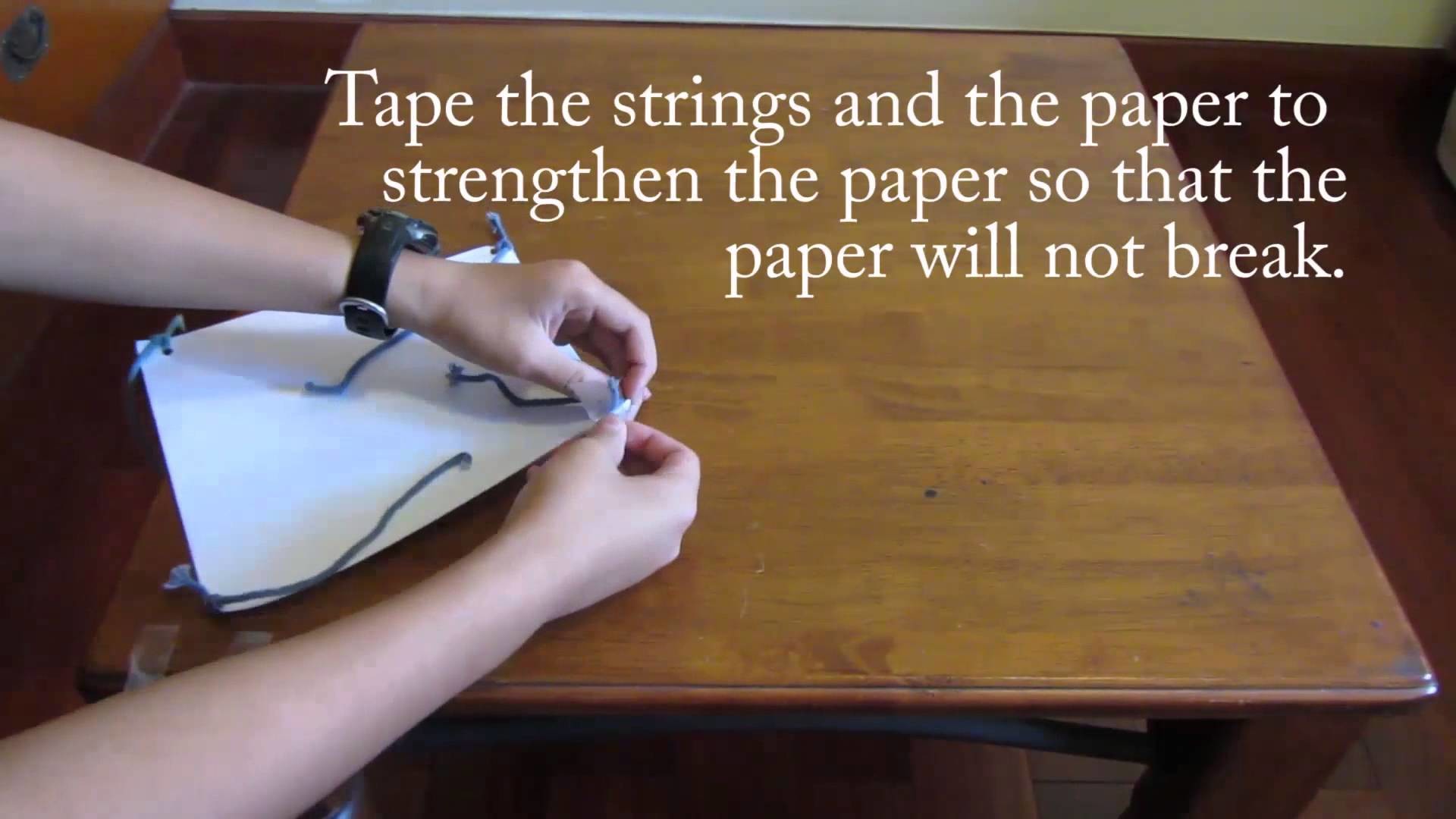 How to Make a Paper Parachute