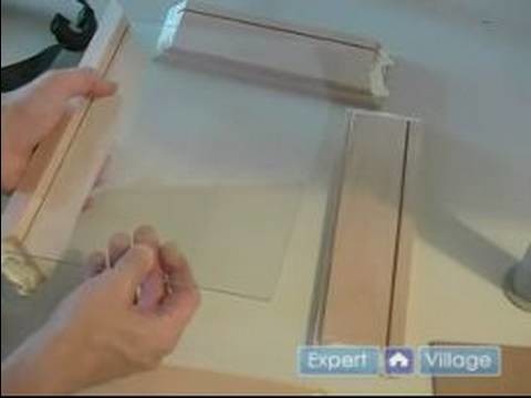 How to Make a Shadow Box Picture Frame : Assembling Frame for Shadow Box Frame