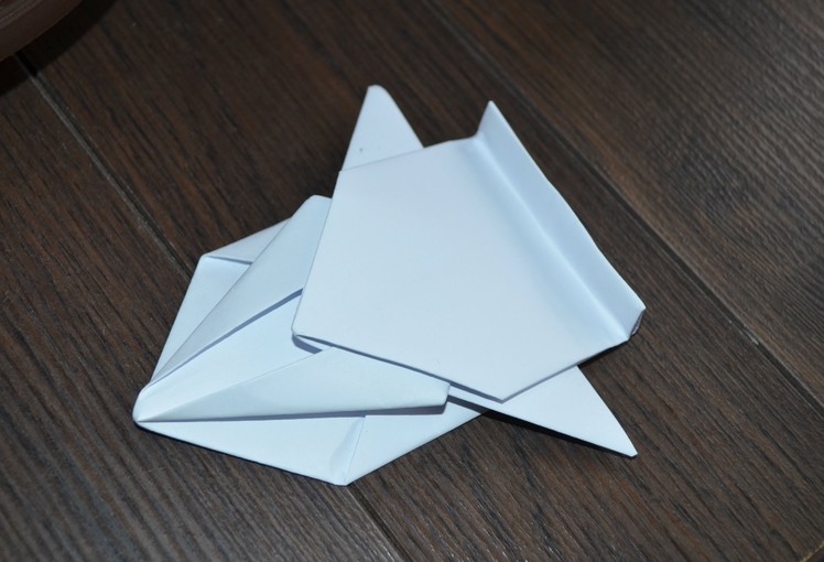 How to make a spaceship out of a piece of paper !!