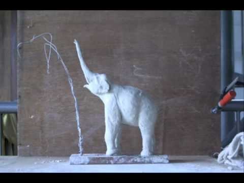 How to Make an Elephant in Clay (3) Khwan Barton, artist