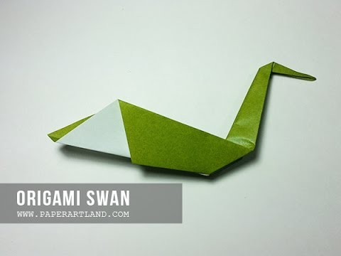 How to Make an Origami Swan ( Trad.)