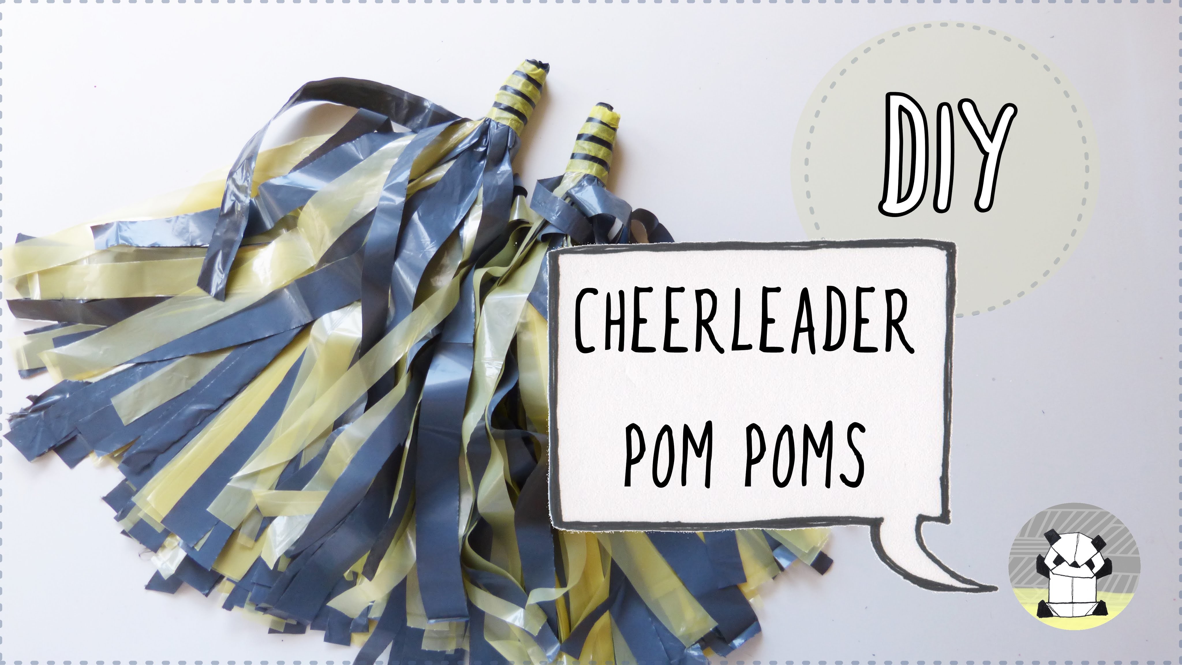 How To Make Cheerleader Pom Poms Arts And Crafts For Kids   How To Make Cheerleader Pom Poms DZzp O 