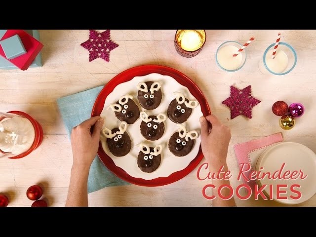 How To Make Cute Reindeer Cookies
