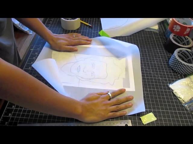 How To Make Duct Tape Portraits
