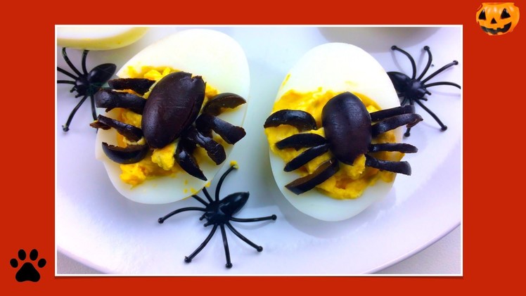 How to make HALLOWEEN SPIDERS & EYEBALLS FOR DOGS - DIY Dog Food by Cooking For Dogs