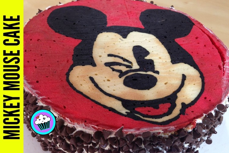 How to make Mickey Mouse Cake - Pinch of Luck