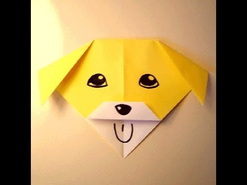 How to make origami animals for kids- Origami Talking Dog