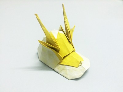 How to make Origami hat: Dragon cap by Paper Ph2