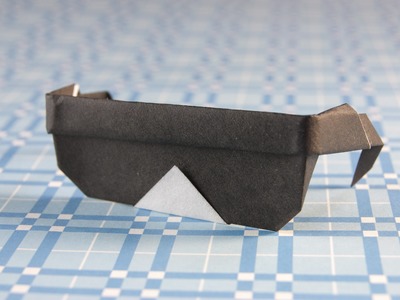 How to make origami sunglasses