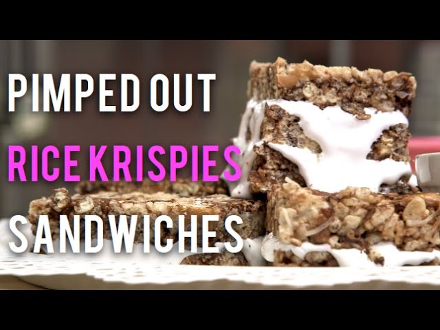 How To Make RICE KRISPIES Marshmallow Fluff Sandwiches and Salty Sweet Loaf