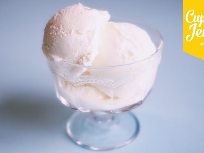 How to Make Simple Rich Vanilla Ice Cream | Cupcake Jemma