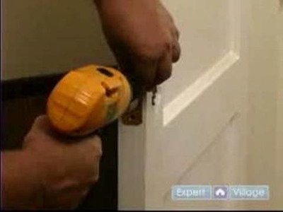 How to Update an Old Door : How to Replace Hardware to a Door during Remodeling