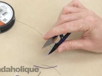 How to Use Beadsmith Thread Snips
