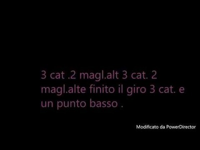 MAGLIETTA  ALL' UNCINETTO  TUTORIAL