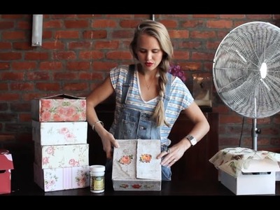 Mariel Makes Covered Boxes DIY