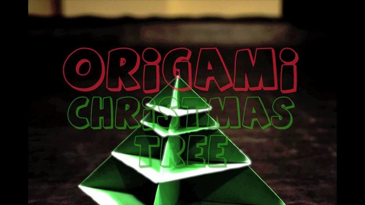 Origami Christmas Tree Animation (Stop Motion)