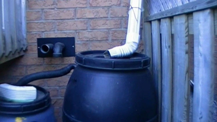 Our Rainbarrel System UPDATE-Urban Survival