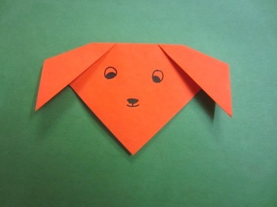 Paper art craft - dog mask