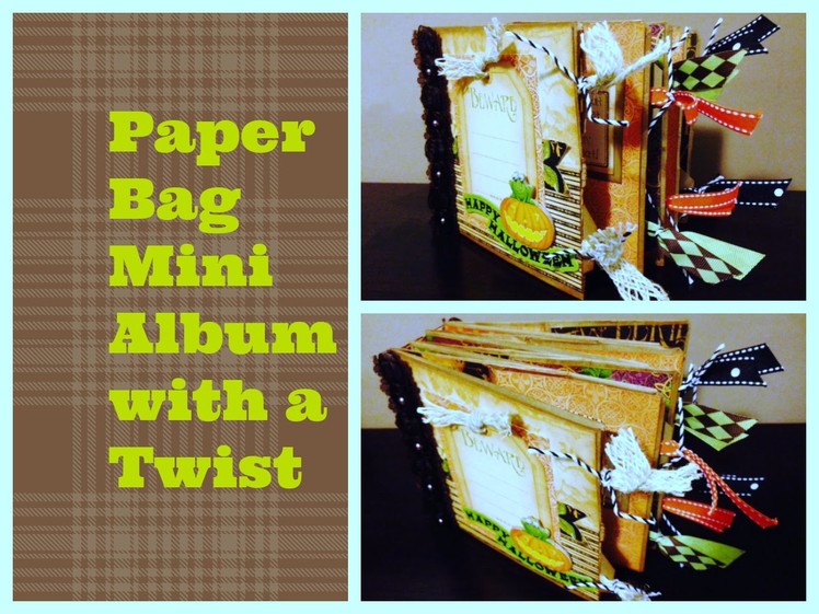 Paper Bag Mini With A Twist, No Covers