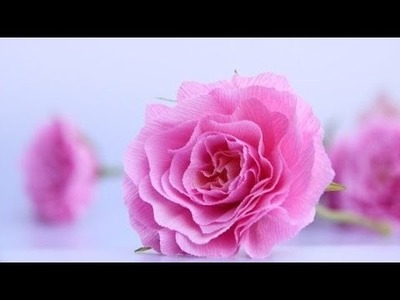 Paper roses - How to make paper flowers step by step