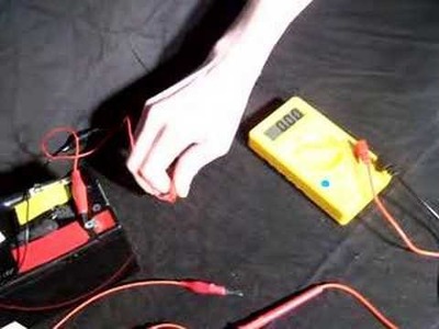 Read Amps using a multimeter