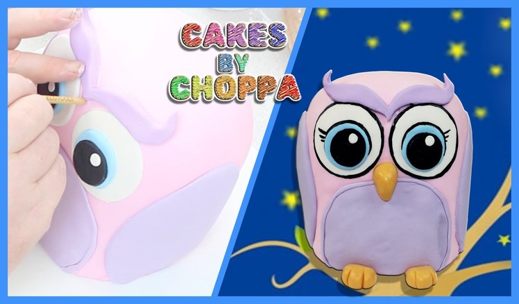 Cute Baby Owl Cake (How To)